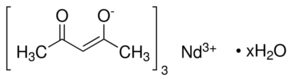 Neodymium 2,4-pentanedionate Chemical Structure